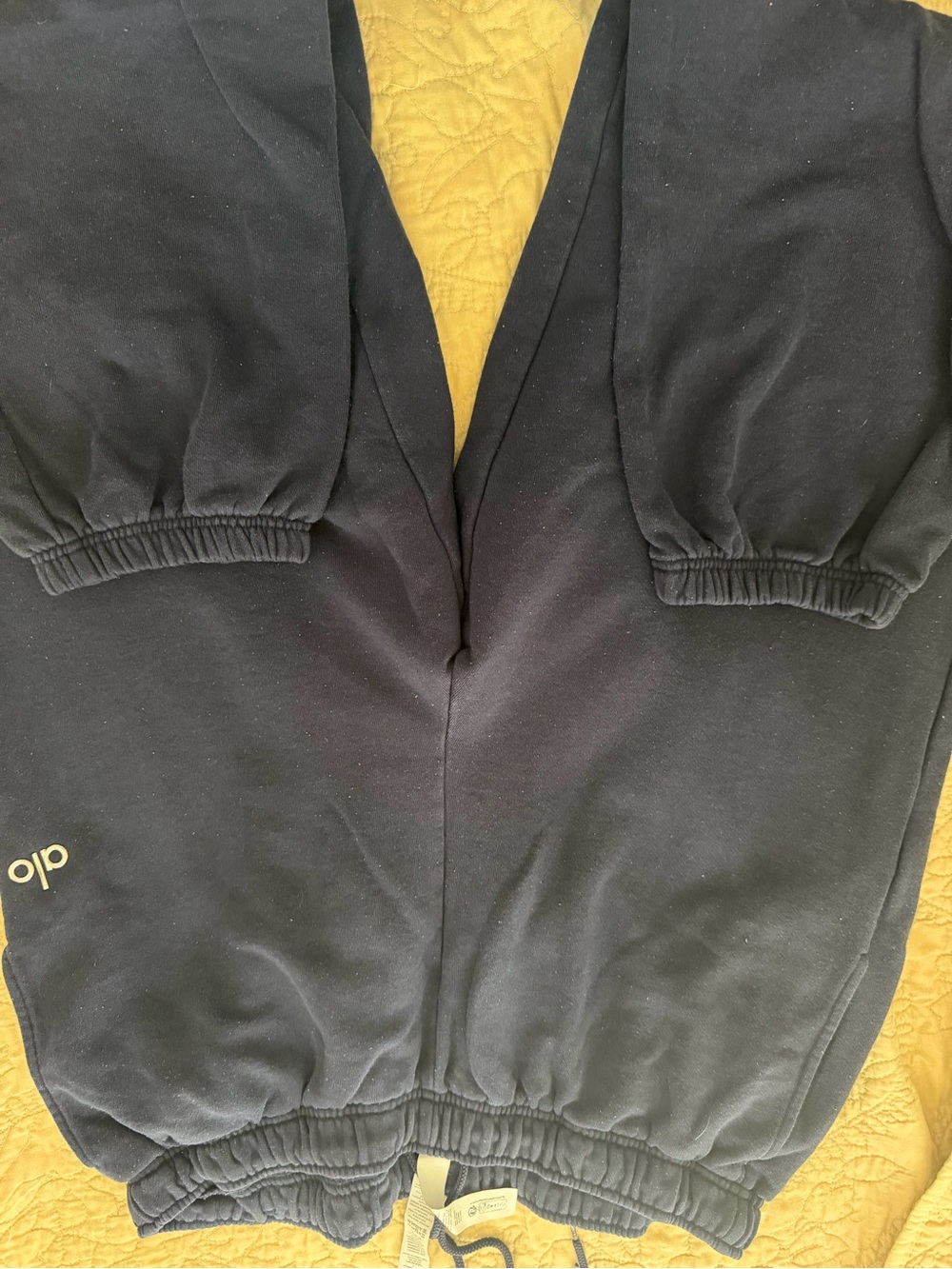 ALO blue sweatpants - Picture 1 of 2
